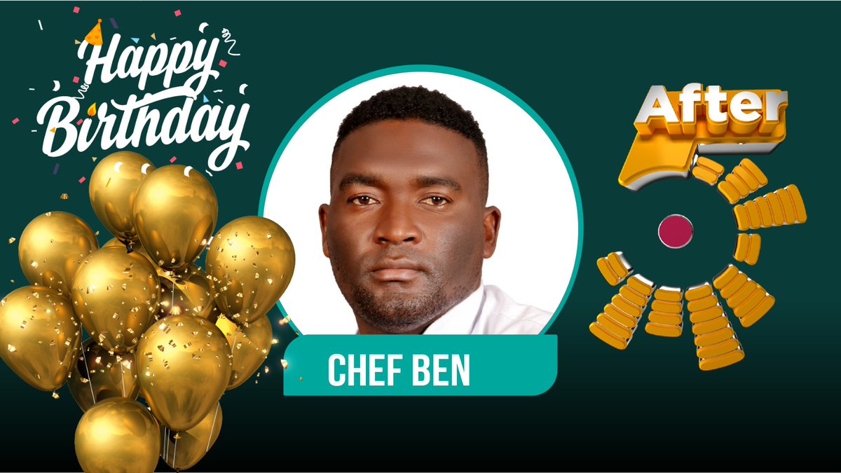 ChefBen_34's tweet photo. Thax you after5 team for my birth  day wishes https://t.co/dkAY5rSRXL