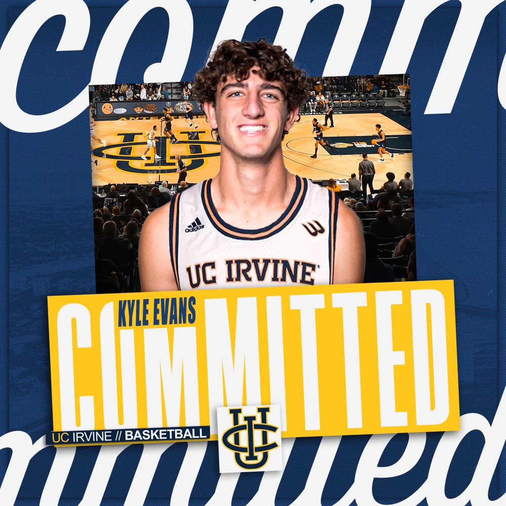 Kyle Evans is transferring to UCI. He’s back home! @_kylevans_