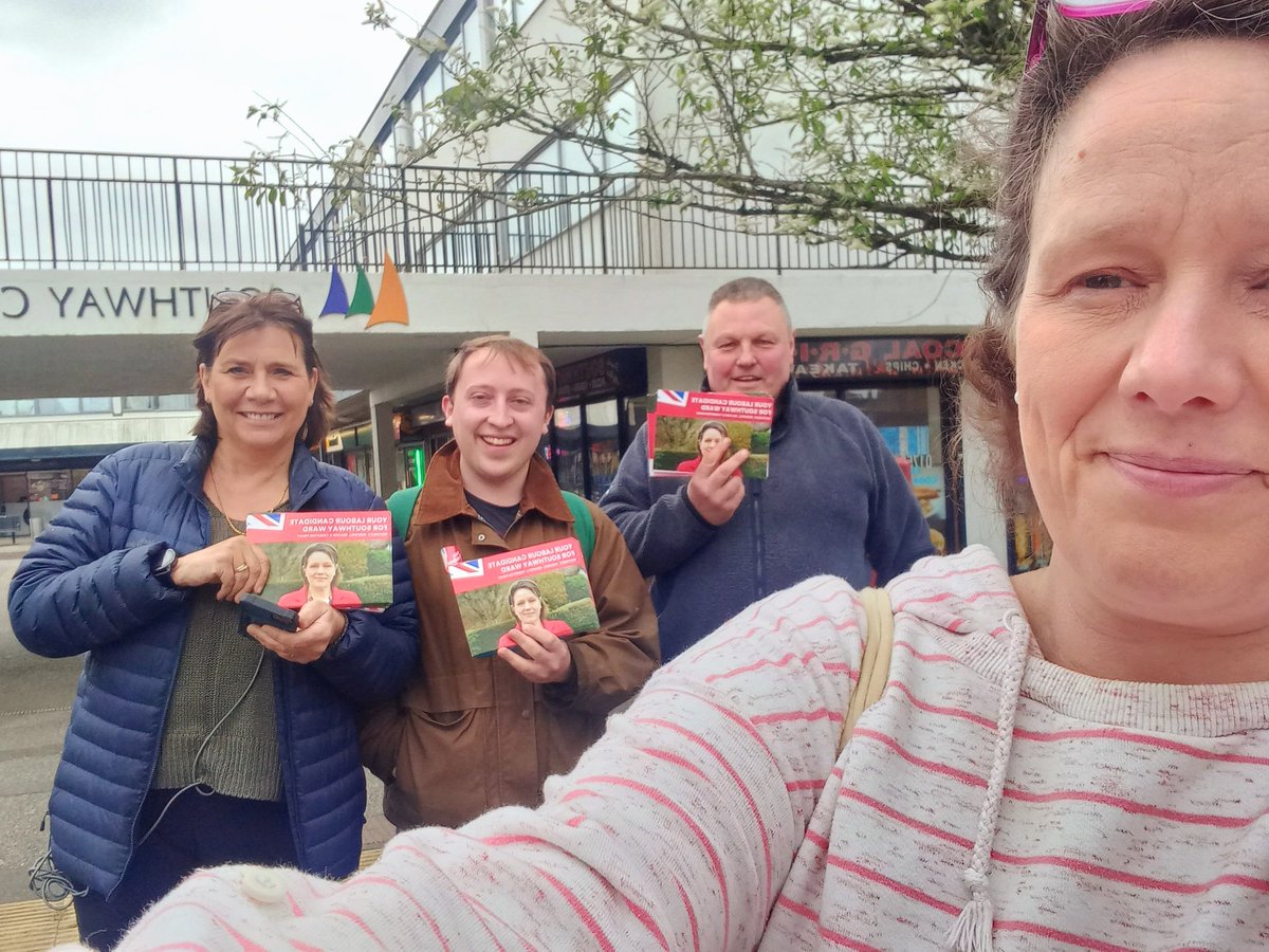 Great to be out canvassing in Southway this evening. Hearing how people want change and asking when we are having a general election. Vote Labour on the 2nd May-Plymouth local councill elections and send a clear message to London. 🎯#plyouthlabour, #LabourDoorstep