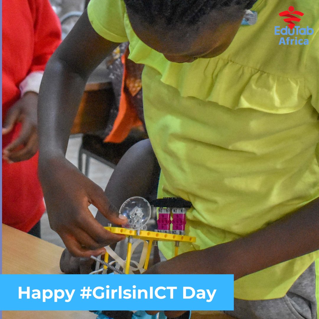 Happy #GirlsinICT Day! @Edutab_Africa celebrates the achievements of women and girls in STEM. Our dedication to equality shapes our journey. Here's to a future where everyone has the opportunity to thrive. #Women #GirlsinICTDay