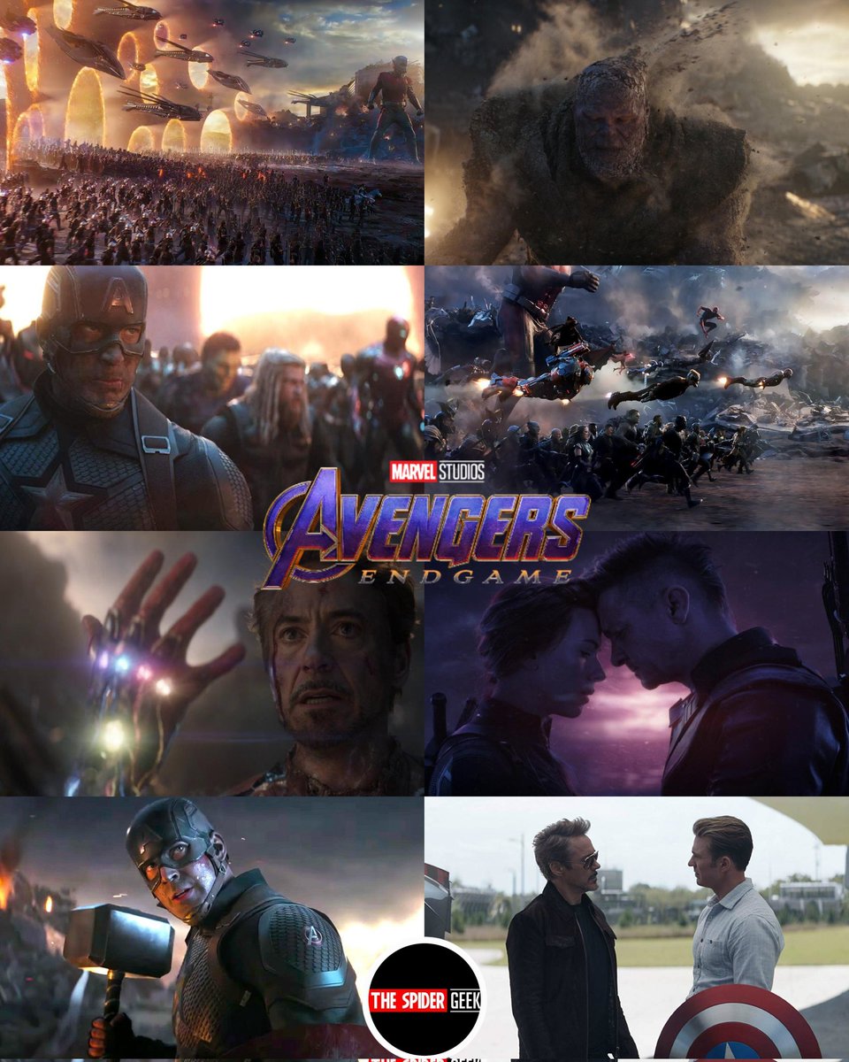 Hoy se cumplen 5 años desde el estreno de AVENGERS ENDGAME🥹

Uno de los mayores eventos cinematográficos que tuvimos la suerte de vivir en una sala de cine

Disfrutar el momento de los portales junto a muchos fans es algo que jamás olvidaré
Fue ÉPICO y HERMOSO❤️
#AvengersEndgame