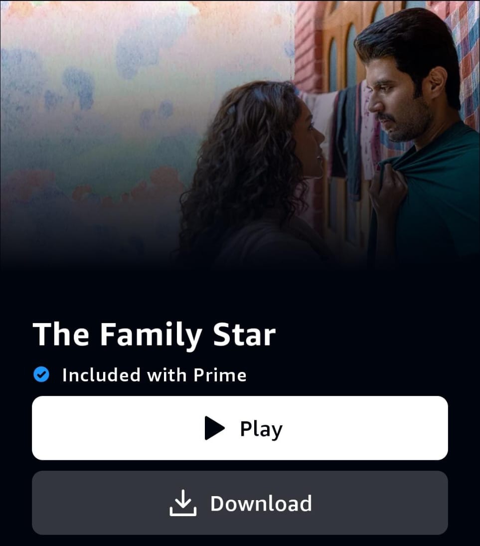 #TheFamilyStarOnPrime Now Streaming.

#OTTRelease #TheFamilyStar 
#VijayDeverakonda #MrunalThakur