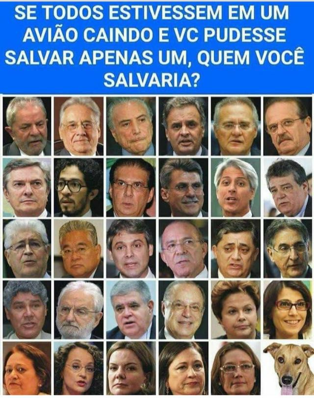 Pensa em uma pessoal feliz e em Paz, deixei de seguir e comentar todos da quadrilha, inclusive a imprensa, corrupta....