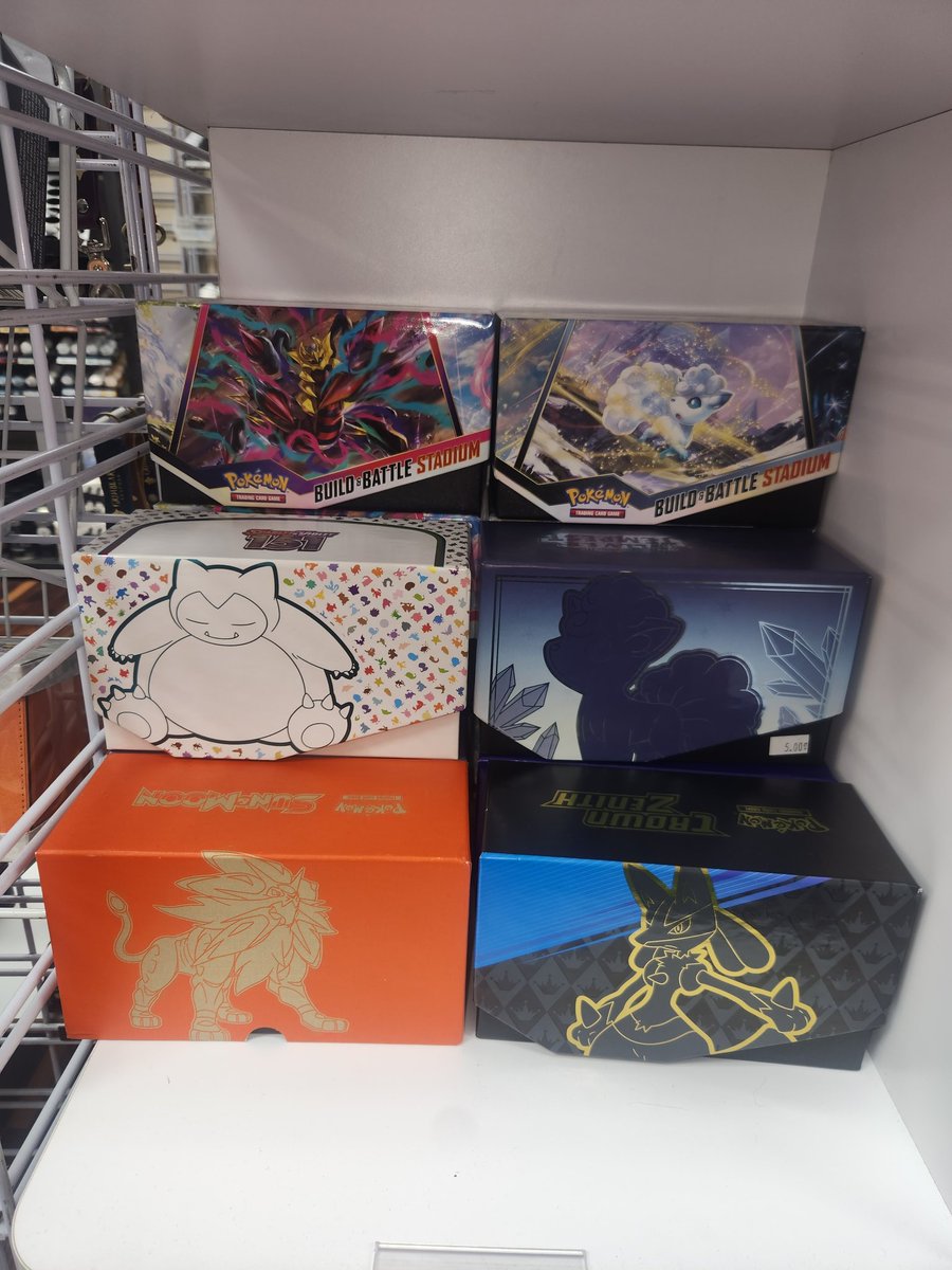 Do you have loose pokemon cards around your house?

Come grab a Pokemon Storage box.
Keep cards safe and off your floors!

#pokemon #pokemontcg