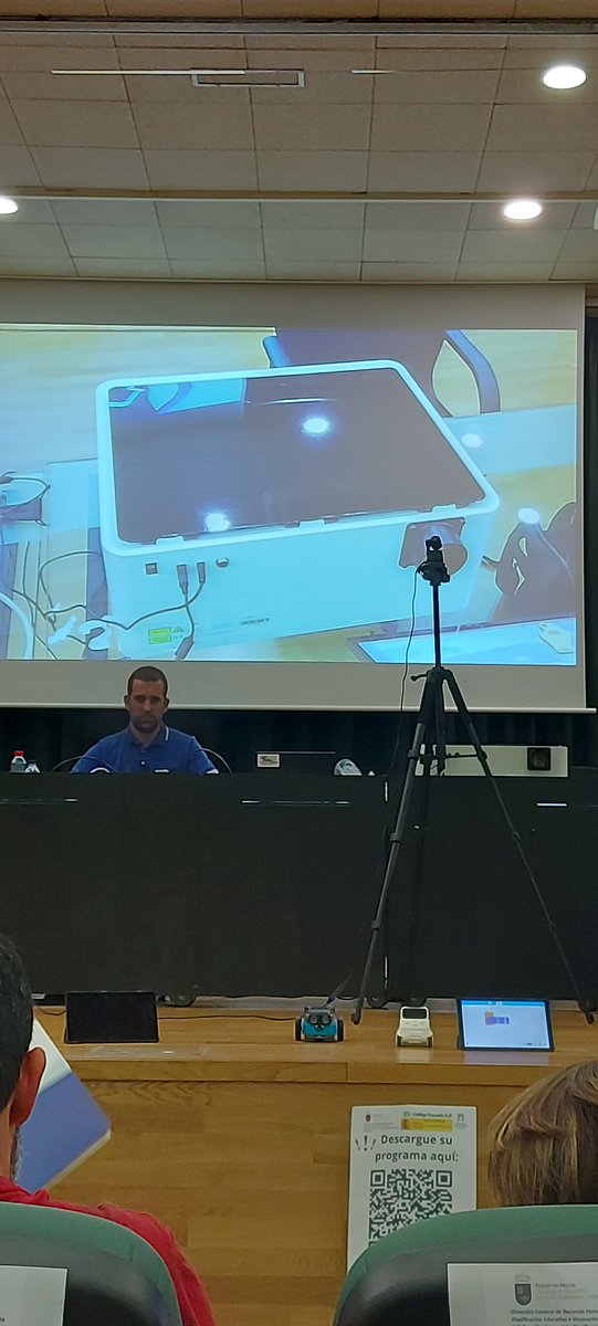 El IES Menárguez  ha estado presente en las I Jornadas Código Escuela 4.0 organizadas por el <a href="/CPRRegionMurcia/">CPR Región de Murcia</a>  <a href="/intef/">Yosuke Yokota</a> <a href="/ProgramasRM/">ProgramasRM</a> <a href="/conectados_es/">conectados.es</a>  para seguir avanzando en la robótica educativa, el pensamiento computacional, la programación, el STEAM y poder recibir más dotación.