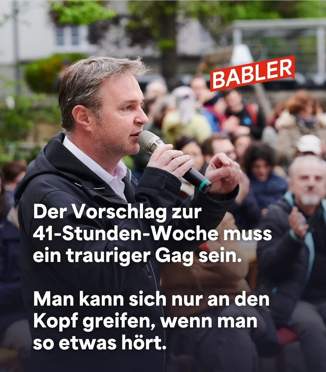 Die ÖVP ist zu einer SNU-Gags Partei verkommen! 
Mit @AndiBabler werden wir wieder Politik für die Vielen machen!
Ein besseres Österreich ist möglich! 💪 
#BKBABLER24 ✊️