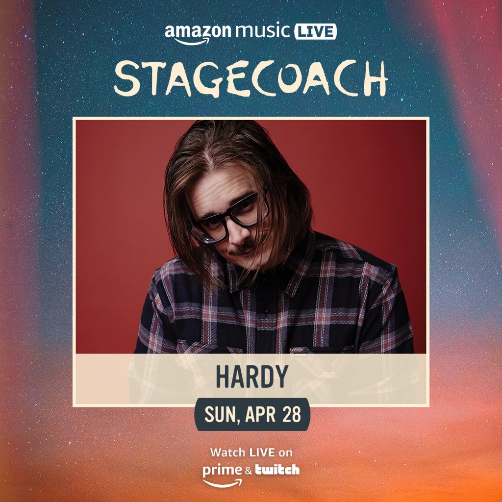 Looking forward to rockin’ with you guys at @Stagecoach this weekend. If you can’t be there, you can livestream my set on Sunday on the @amazonmusic Twitch channel and @PrimeVideo 🤘🏼 amzn.to/Stagecoach24Li…