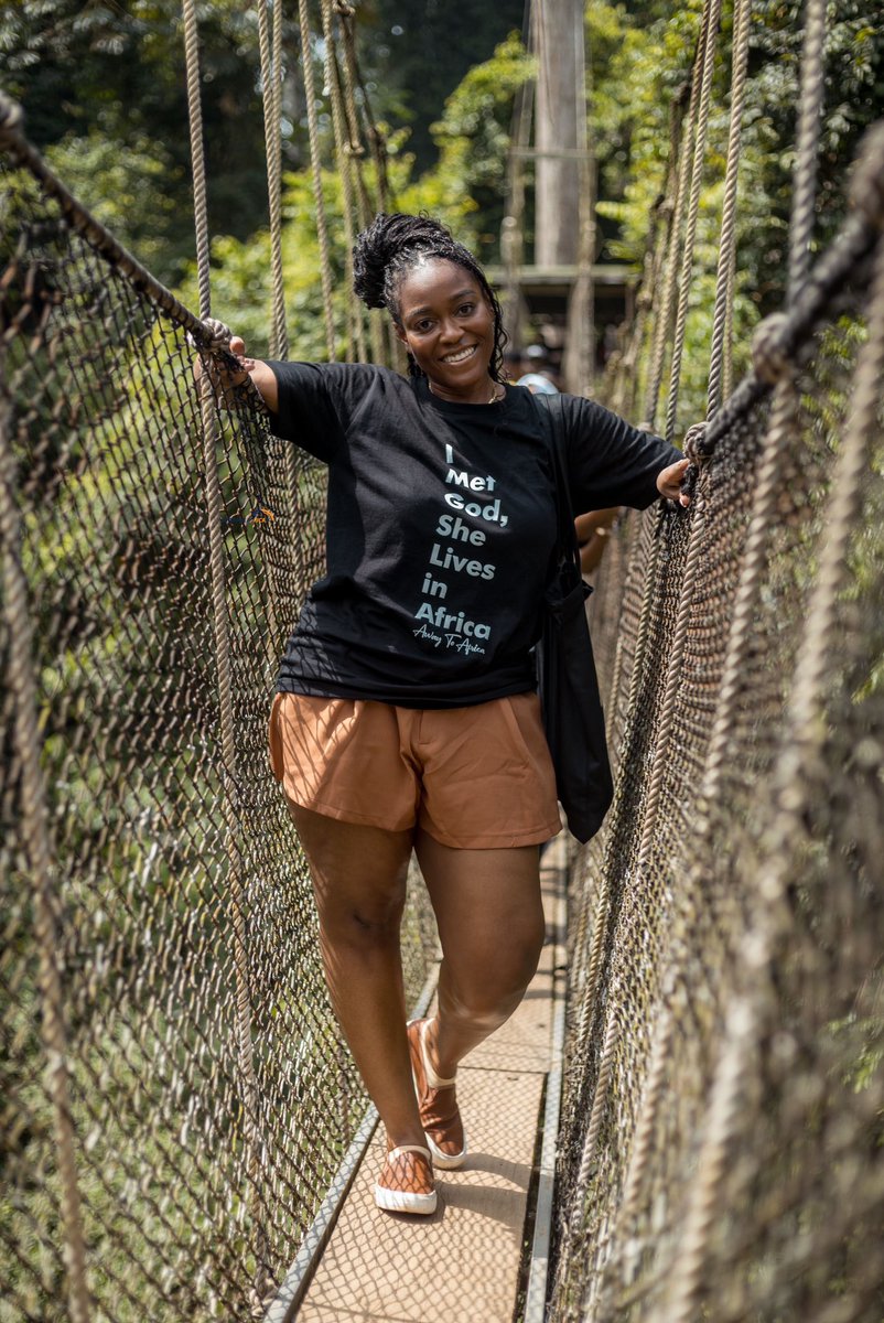 protourafrica's tweet photo. The canopy walk at Kakum National Park can be anything for anyone but for our clients, it’s fun!😃🔥🇬🇭

#ProtourAfrica #Ghana #Kakumnationalpark #TravelGhana #TourGhana #Travel #Explore https://t.co/oZR2wnv3JK
