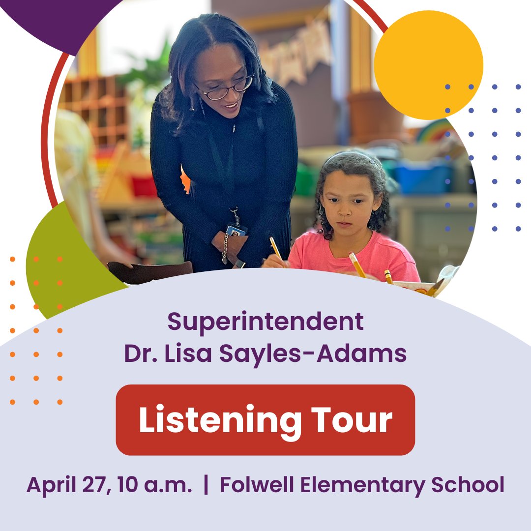 Your voice matters. Su voz es importante. Codkaaga ayaa muhiim ah. Koj kev tawm suab tseem ceeb. All are welcome to attend a Listening Session with Superintendent Dr. Lisa Sayles-Adams at Folwell Elementary (3611 20th Ave S.) on Saturday, April 27 at 10 a.m. Superintendent Dr.…