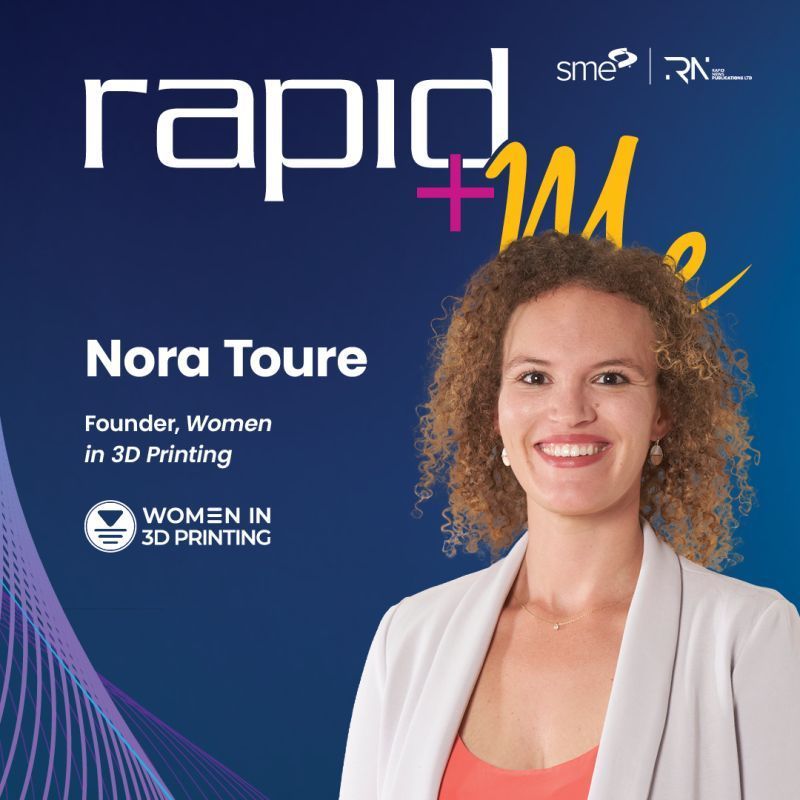 Our fearless founder Nora Toure spoke to RAPID+TCT about the connections to the global #additivemanufacturing community at #RAPIDTCT. Check it out: buff.ly/3xT32zK