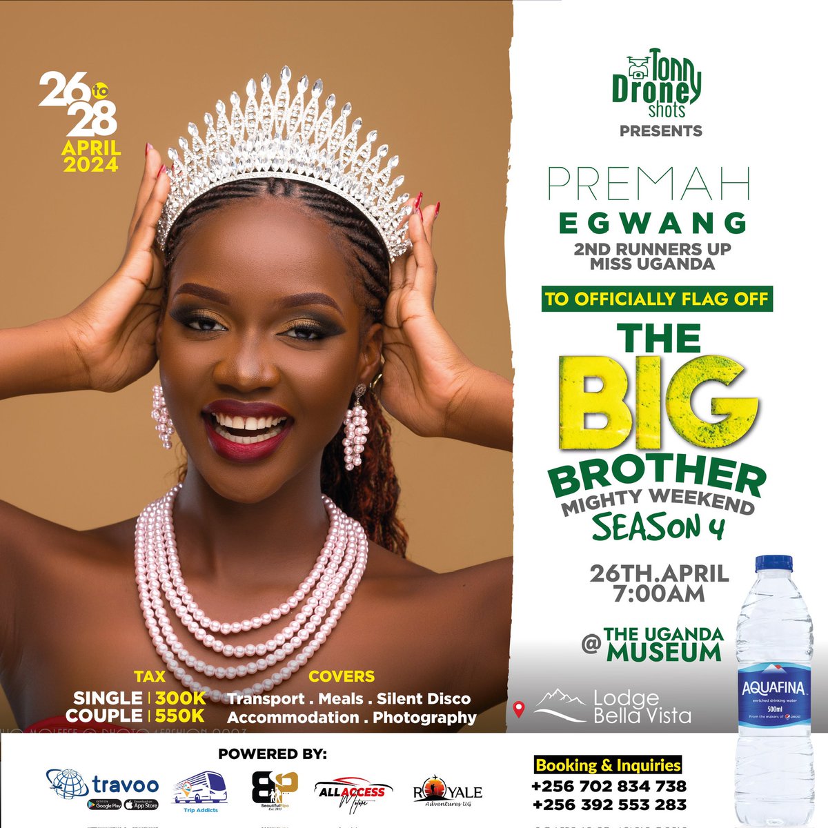 tonnydroneshots's tweet image. To Officially Flag Off #BBS4