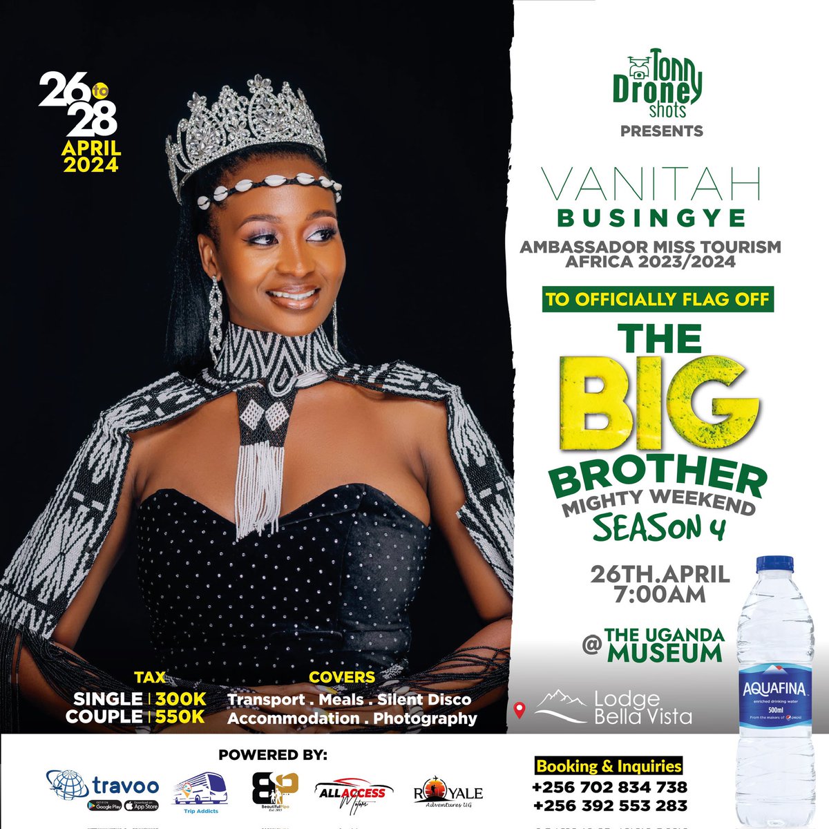 tonnydroneshots's tweet image. To Officially Flag Off #BBS4