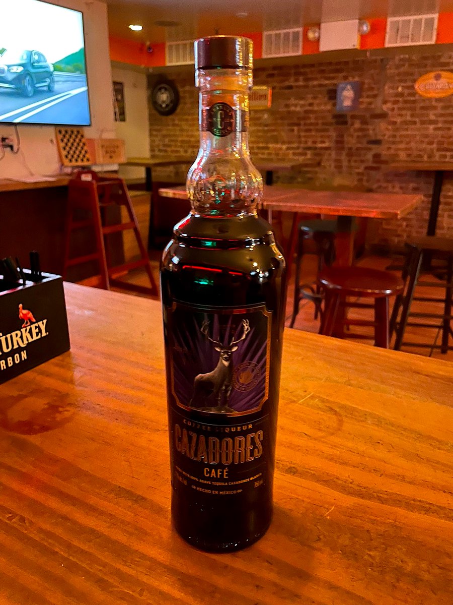 JUST IN AT GBC... Cazadores Cafe: A Premium, smooth, Tequila-based Coffee Liqueur with the perfect balance of sweetness that can be enjoyed as a shot or sipped neat. Come try it today! #gebhardsbeerculture #cazadorestequila #cazadorescafeliqueur