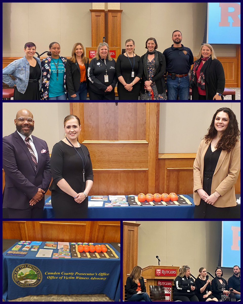 .@CamdenCoPros Victim Witness Unit Participates in Crime Victims’ Rights Week Panel at @Rutgers_Camden Camden▪️ camdencountypros.org/news/article/1… #CCPO #NCVRW #victimwitness #crimevictim #crimesurvivors #NationalCrimeVictimsRightsWeek #Rutgers #forensicnurse