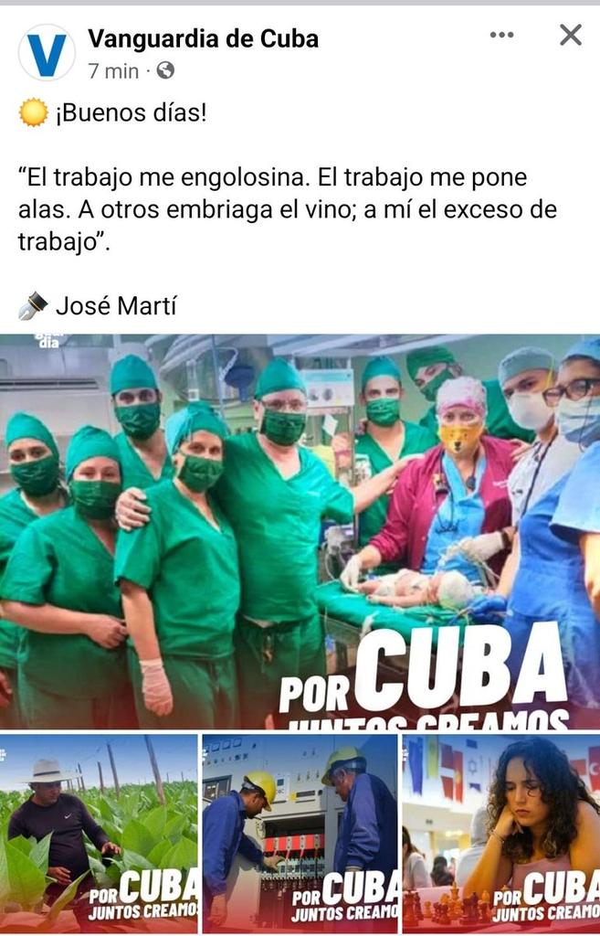 CDI La Cidra 🇨🇺
#CubaPorLaVida
#CubaPorLaSalud
#CubaCooperaven
#CubaPorLaPaz
@MINSAPCuba
#Cuba
#EstaEsLaRevolución
#CubaEnPaz