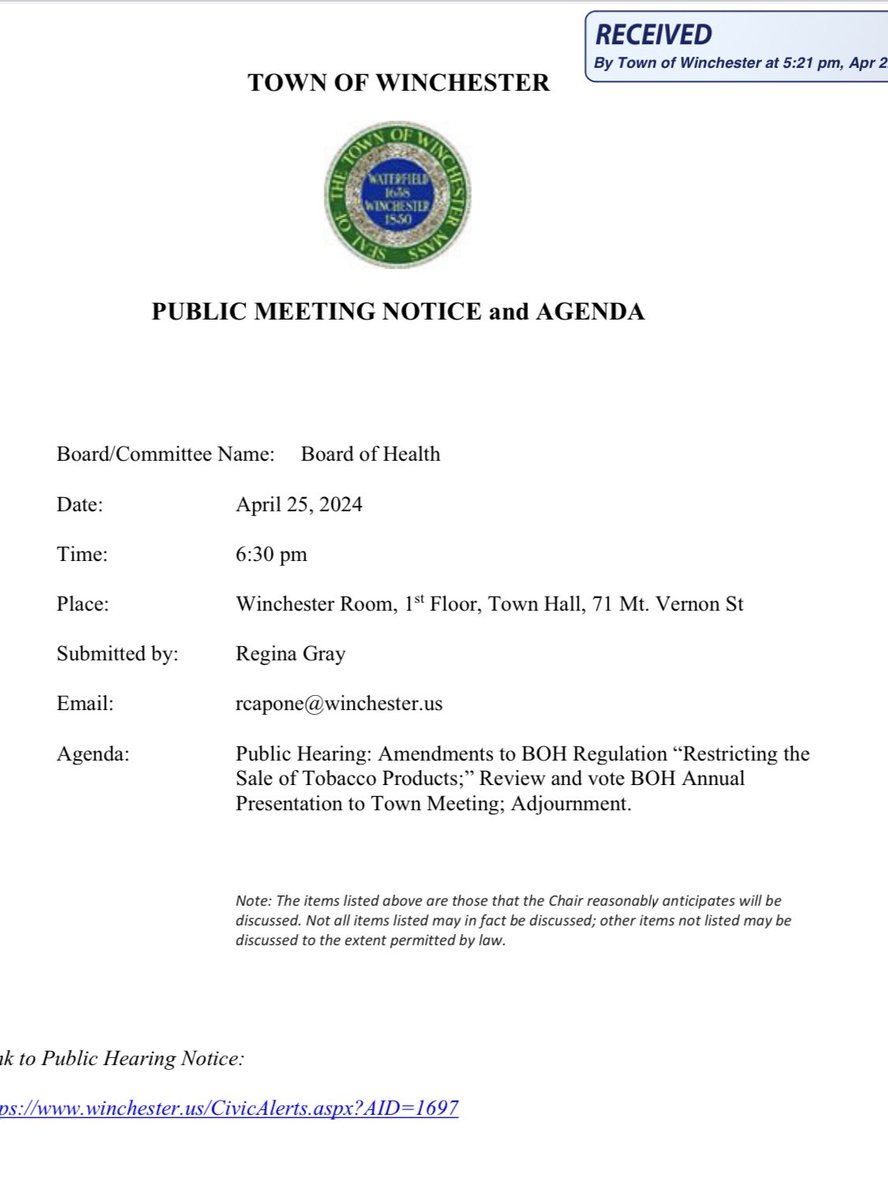 Tonight at 6:30!  Join us!