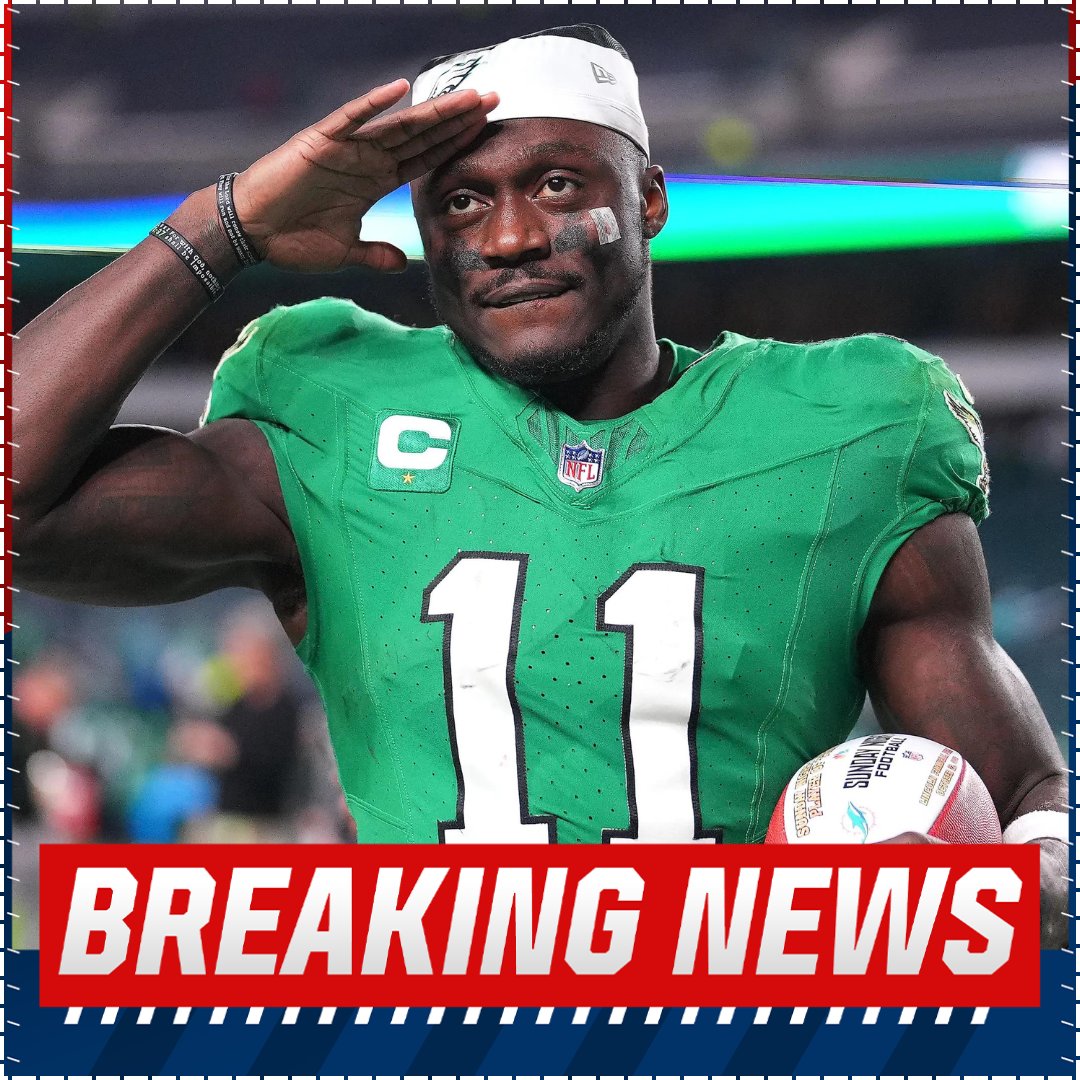 MySportsUpdate's tweet photo. BREAKING: The #Eagles are signing WR AJ Brown to a 3-year, $96M extension with $84M guaranteed, per @AdamSchefter. Philly continues to spend big and pay their players. 💰💰 https://t.co/ISST0dfWDP