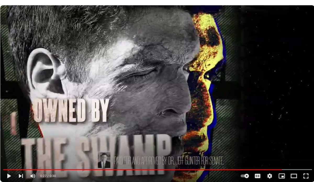 It's one thing to resort to name calling in politics, it's become somewhat vogue. When I saw this tv ad last night I was floored. To use a US soldier's tragic war injury disfigurement as a tv ad to name call.
@DrJeffGunter Do Better! #nvsen #nvpol #Nevada youtube.com/watch?v=qqJ3YU…