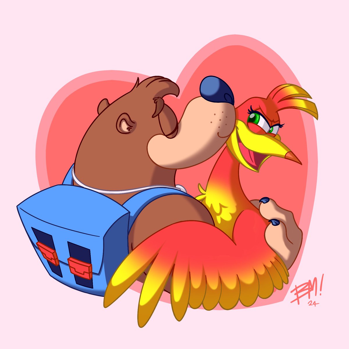 Little kissy for the bird

🐻 #BanjoKazooie 🐦