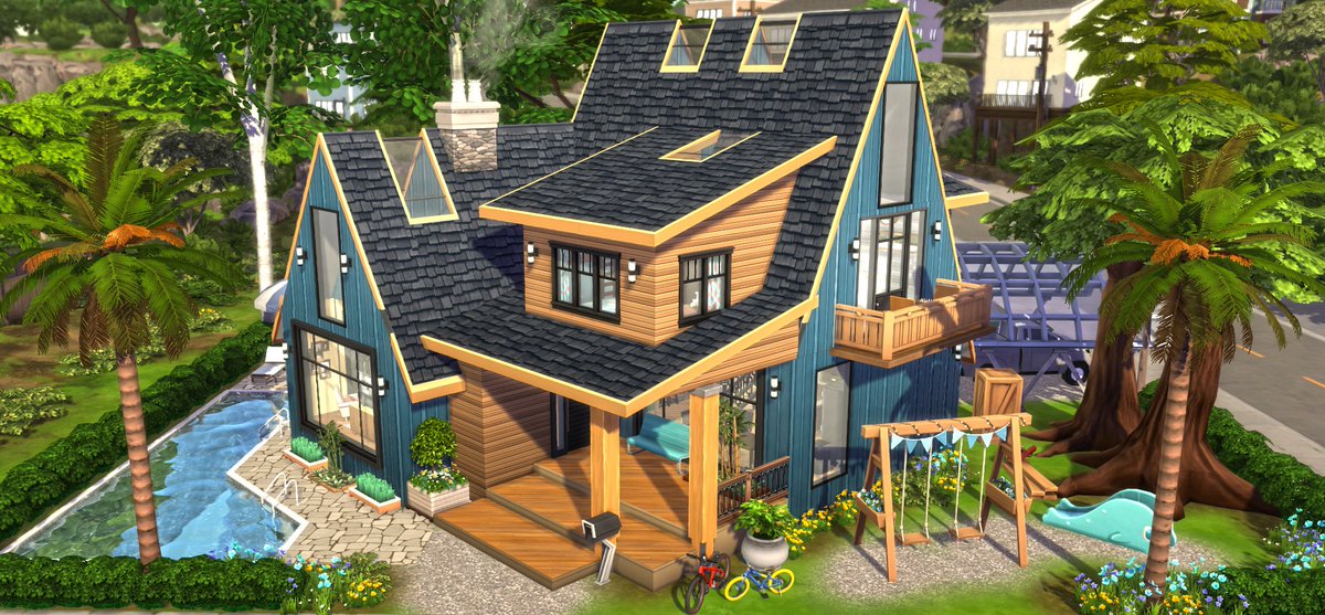 @tomi1sh Family House ea.com/games/the-sims… #Sims4 #TheSims4 #TheSims #ShowUsYourBuilds #ShowUsYourBuild #growingtogether