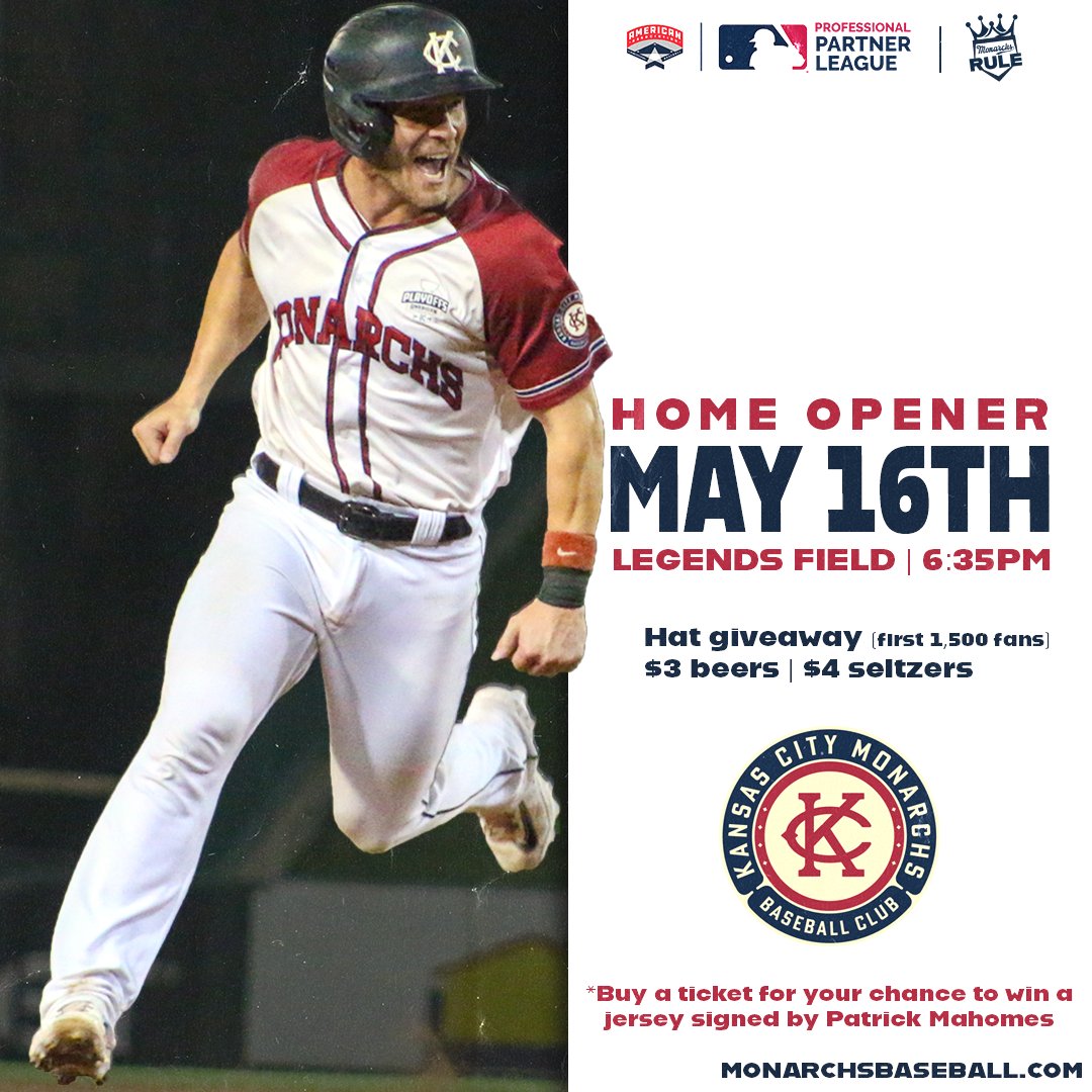 3 more weeks! Have you got your tickets to the Home Opener yet? Get them here > tickets.monarchsbaseball.com/events/28413-w…