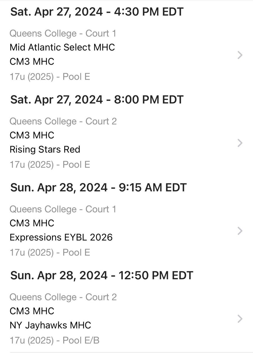 Next - @madehoops #MHC NYC CLASH — Looking forward to another big time event w/ a loaded schedule.