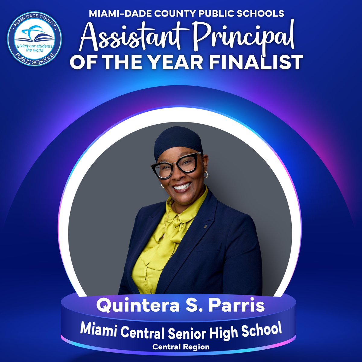 “We are the Rockets—fearless, determined, and proud. For over five years, I have been fortunate to be part of a school community that breeds scholars and champions. Miami Central Senior High is a pillar in the community, rich in traditions, and grounded in meeting the needs of