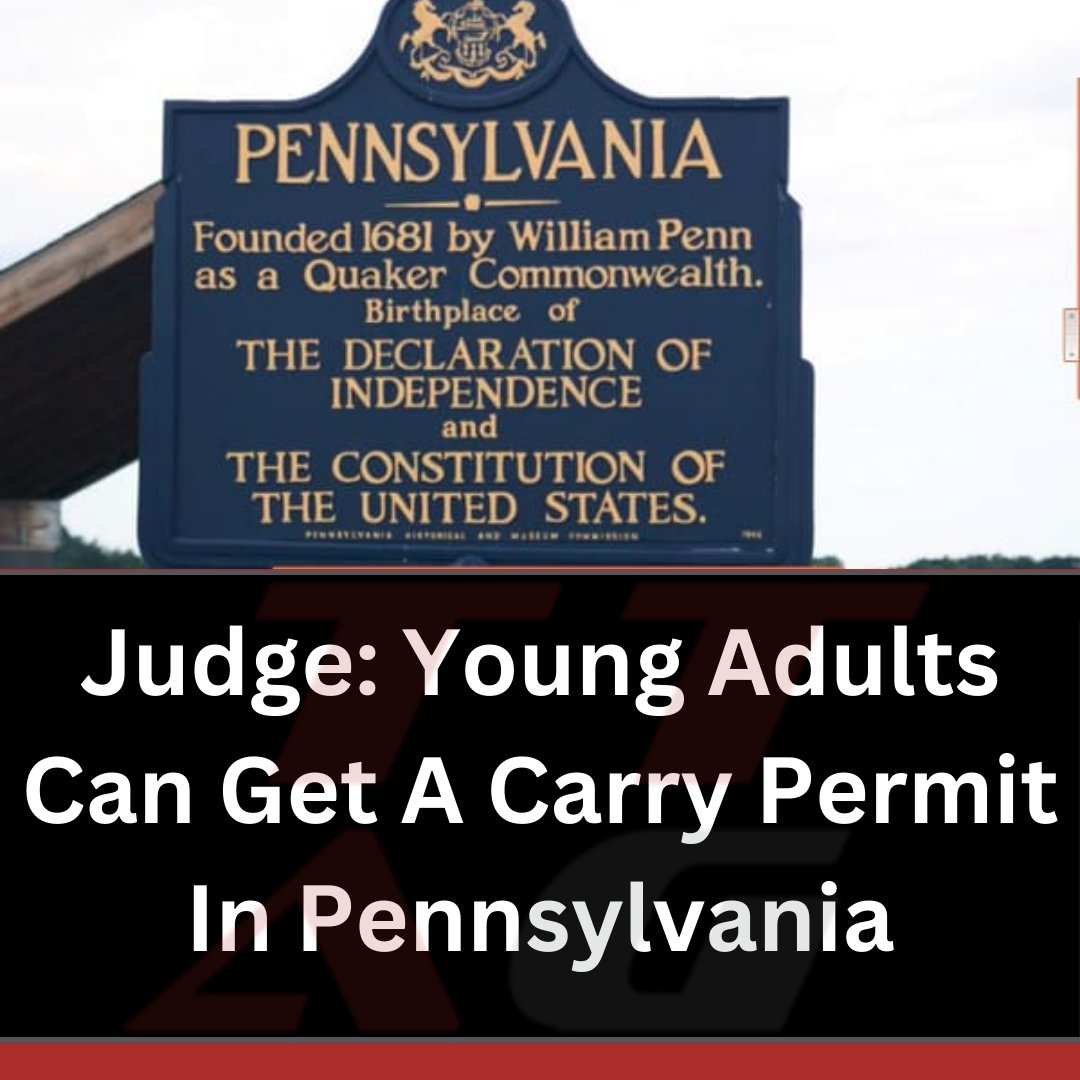 Pennsylvania young adults aged 18, 19 and 20 years old can now apply for a concealed carry license in the Keystone State. Read More: thetruthaboutguns.com/judge-young-ad…