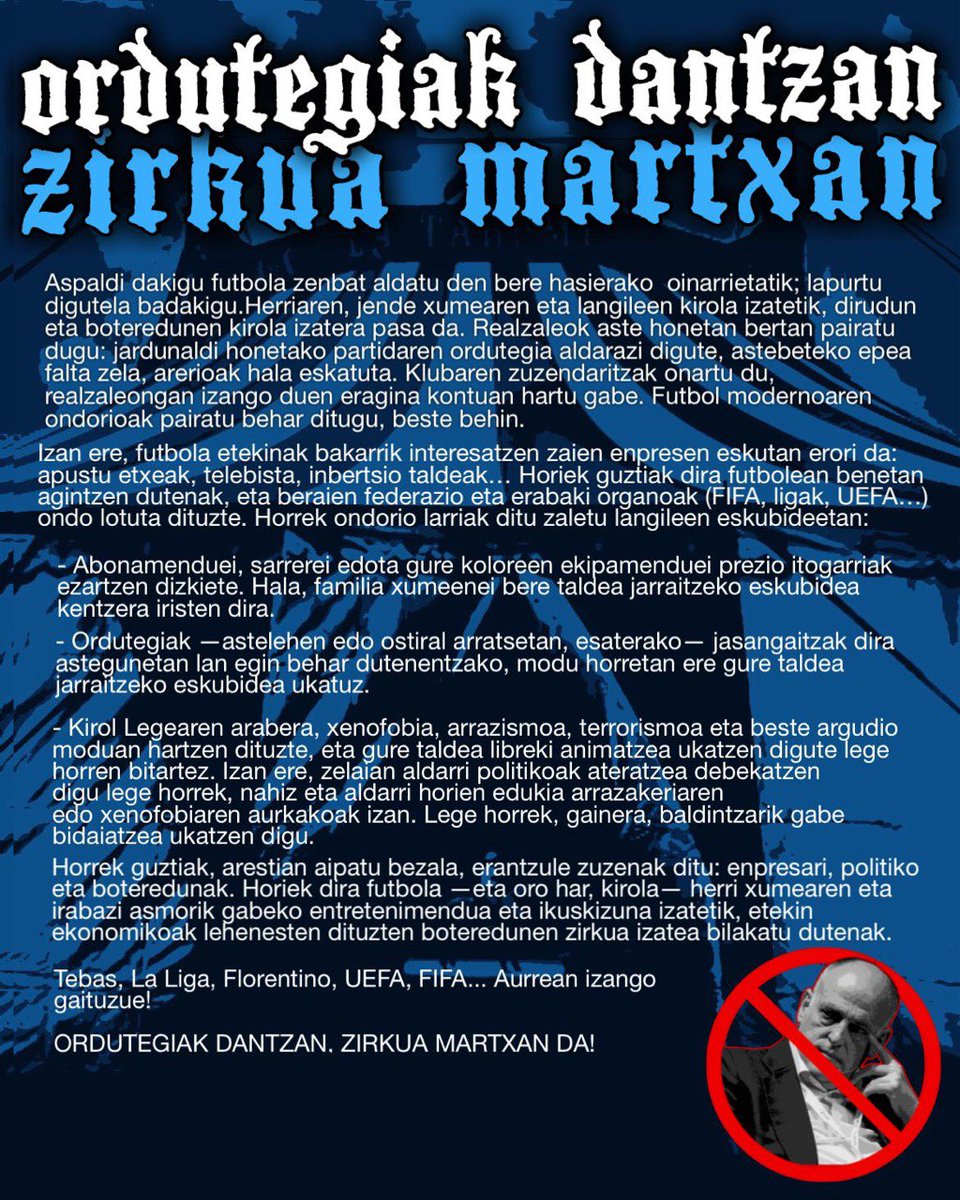 BultzadaTX's tweet image. Ordutegiak dantzan...
Zirkua martxan 🎪🤹🏻‍♂🤡