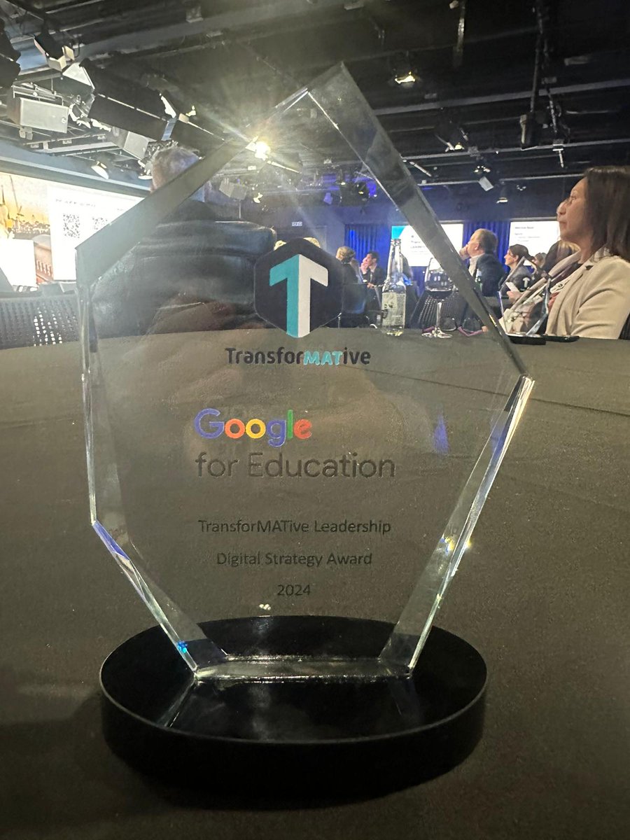 Super proud of our Chair of Trustees Steve Johnson and DCEO @marieclaire78 representing @WatertonTrust at the TransforMATive & Google Leadership event. Collected a trophy for the Digital Strategy Award. Special thanks to @jonnywathen for the ongoing support👏