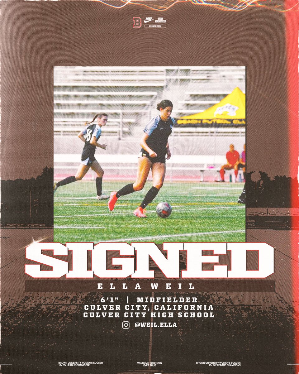 Brown Women's Soccer tweet media