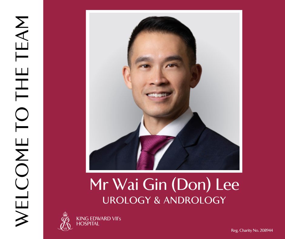 🌟 Introducing our newest consultant, Mr. Wai Gin (Don) Lee! We're thrilled to welcome him to the esteemed Urology team at @KEVIIHospital. With a wealth of expertise in Andrology, he's dedicated to providing exceptional care 👨‍⚕️ Learn more about Mr. Lee: bit.ly/4b3o4Kp