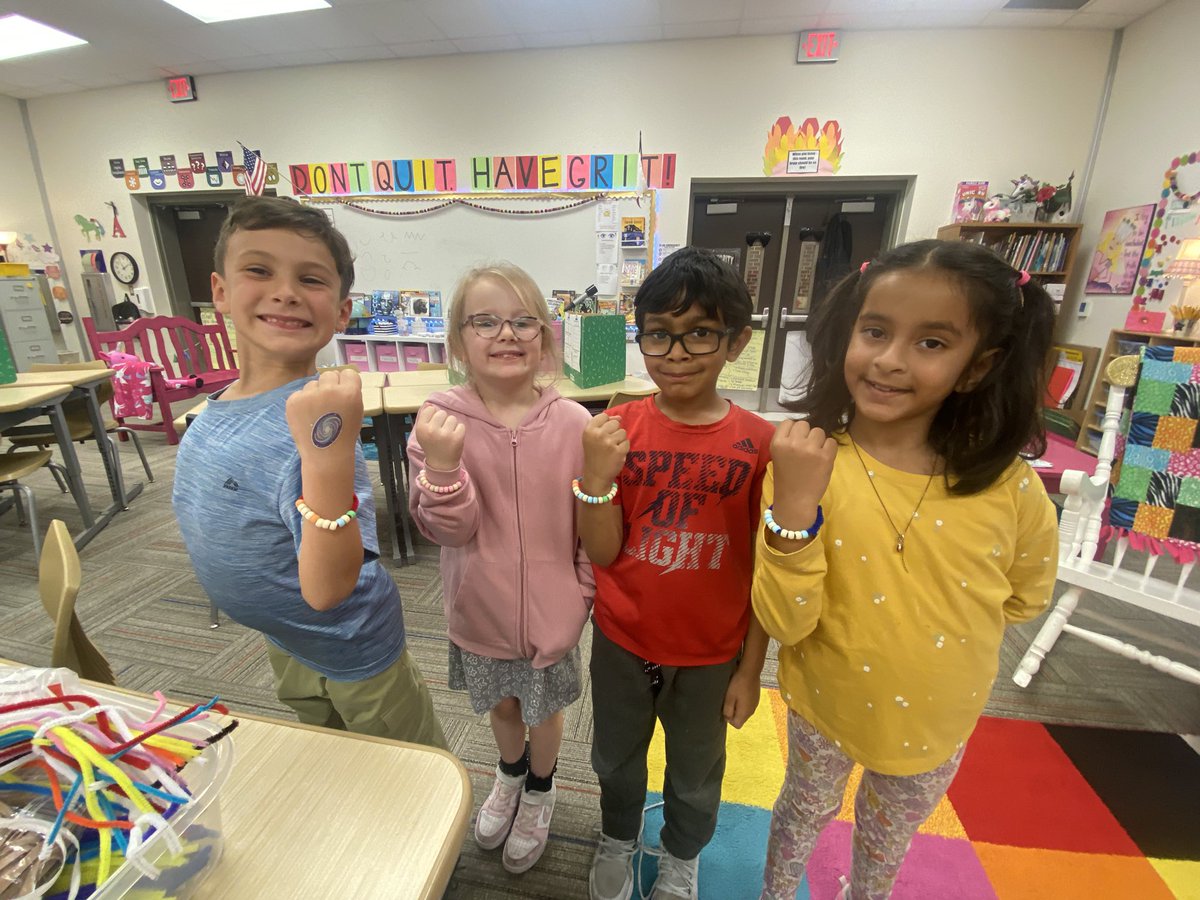 We created binary birthday bracelets today! It was double fun! @hugheselem