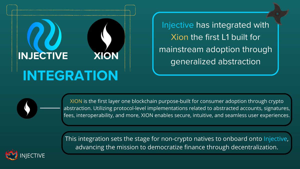 WoooW 😮 @injective has integration with @burnt_xion 🚀

#Injective $INJ #blockchain #dApps