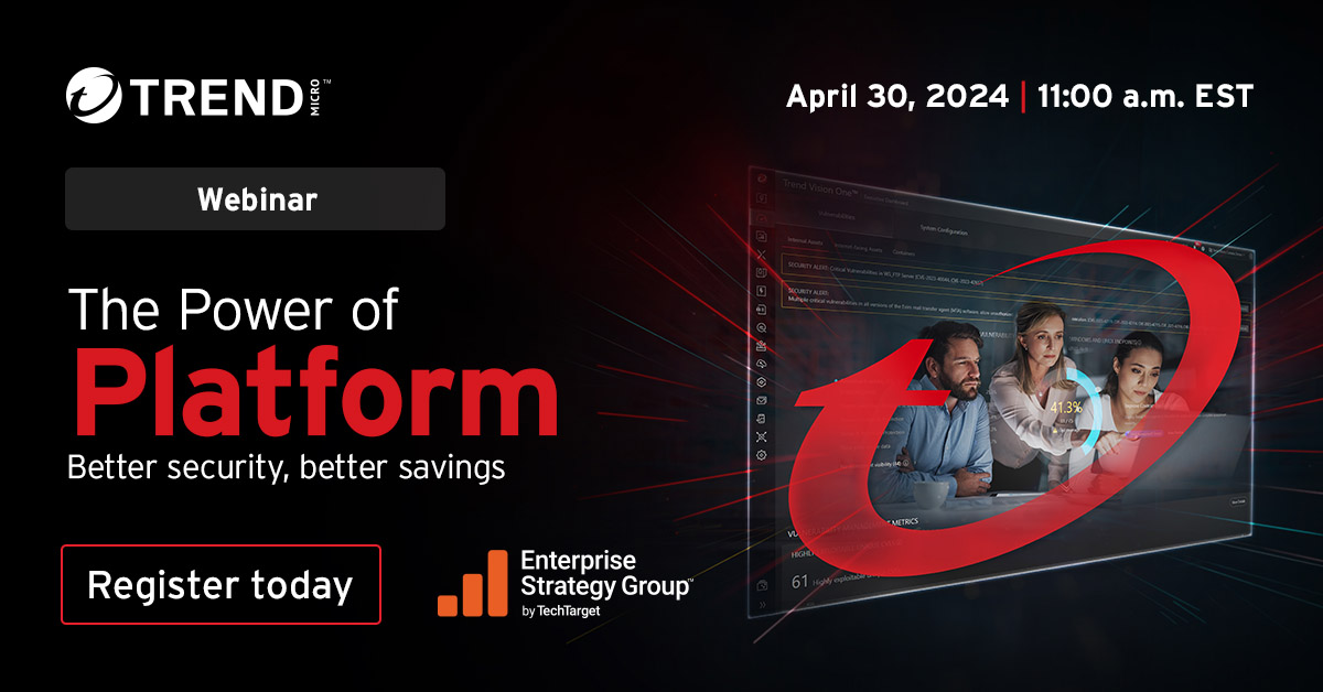 Discover how to reduce your data breach risk while boosting risk resilience. Join us and Enterprise Strategy Group (@esg_global) for a webinar exploring the challenges and opportunities associated with adopting a cybersecurity platform strategy: bit.ly/3xGWNPn
