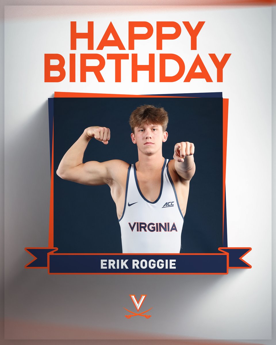 Happy Birthday shoutout to Erik Roggie! #GoHoos | #TheVirginiaWay