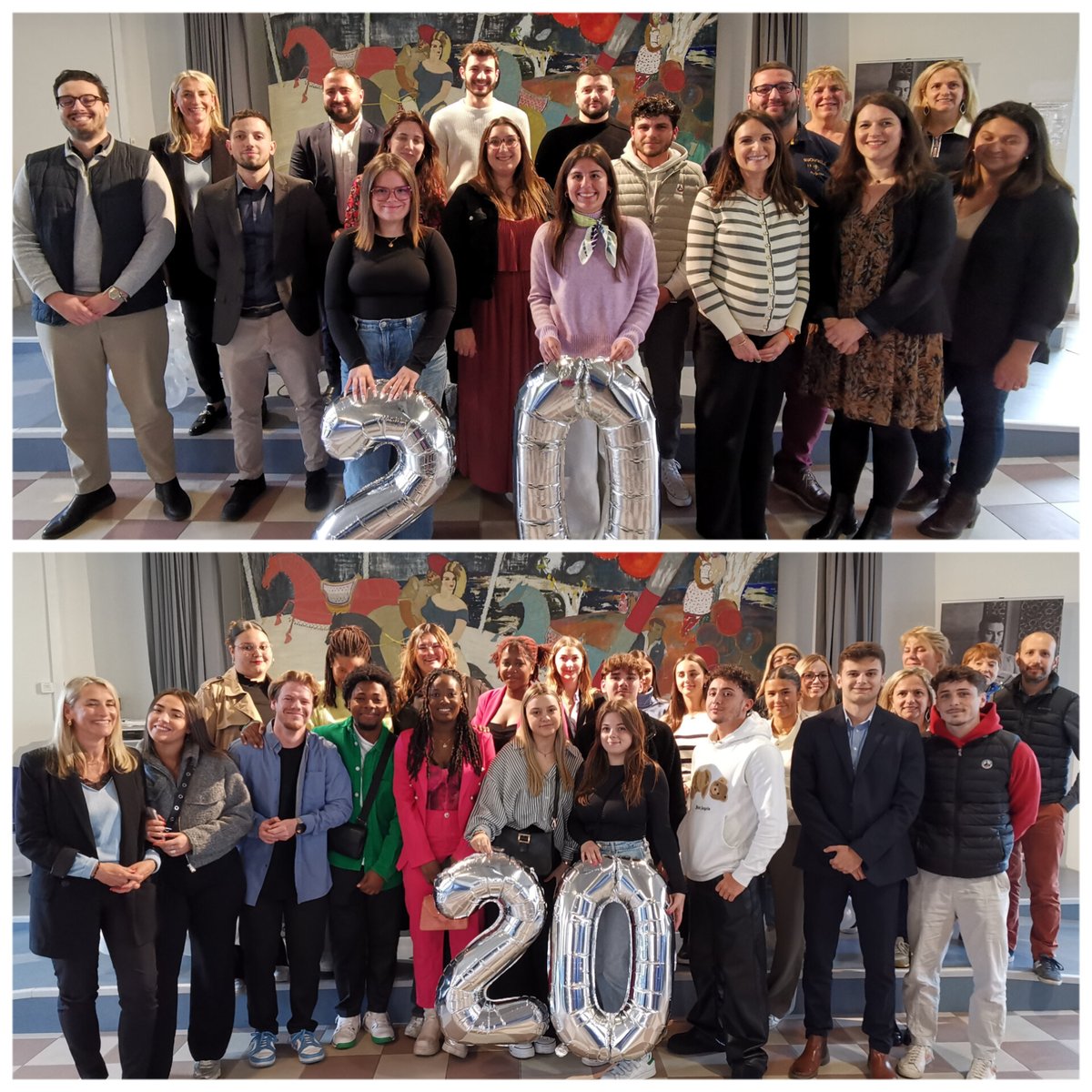 20 ans du BTS Banque, ça se fête !! Quel plaisir de revoir nos anciens étudiants et découvrir leurs parcours dans la #banque
🙏 👏