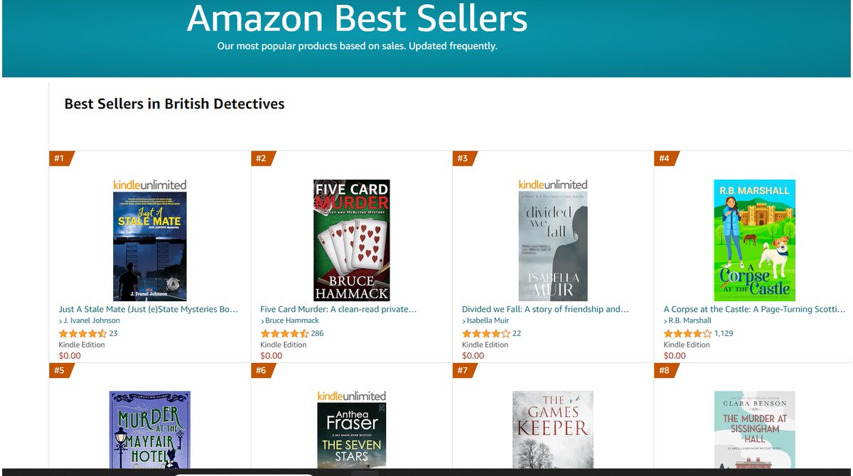 Thank you, Canadians! And to @brwpublisher  who insisted on this category!  It's currently the no. ONE best-seller on Amazon.ca! #thrillerbooks #whodunnit
#awardwinning @maxyawards @cozymysteryclub @ITWDebutAuthors