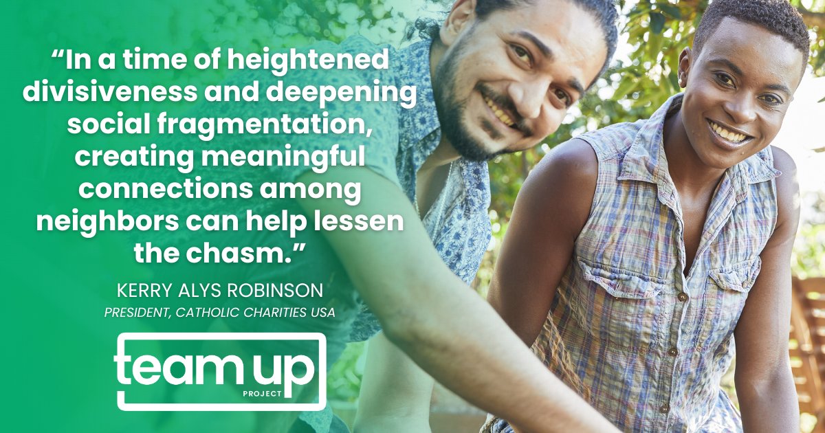 Turn empathy into action with Team Up. We're creating a platform for cooperation and kindness in communities. 

Join us: TeamUpProject.org

#TeamUpForUnity