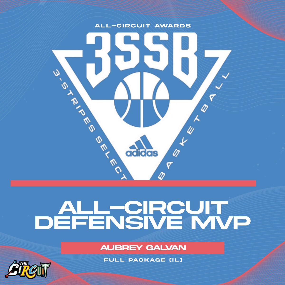adidas 3SSB Session I | Defensive MVP 🛑 Aubrey Galvan | Full Package (IL) | 2025 Averages ➡️ 2.8 SPG, 1.8 BPG, 3.5 RPG, 18.5 PPG, 4.3 APG All-Circuit Awards ⤵️ thecircuithoops.com/news_article/s…