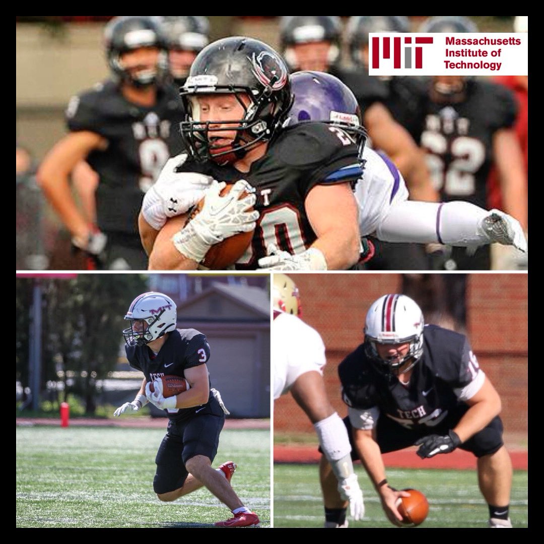 Shoutout to our MIT Football alumni working hard in various roles in the NFL! Best of luck to @BradGoldsberry @keithenshepard and @peytongreve3, as well as their respective franchises, in tonight’s #NFLDraft ! #RollTech🦫🏈 #ontheclock