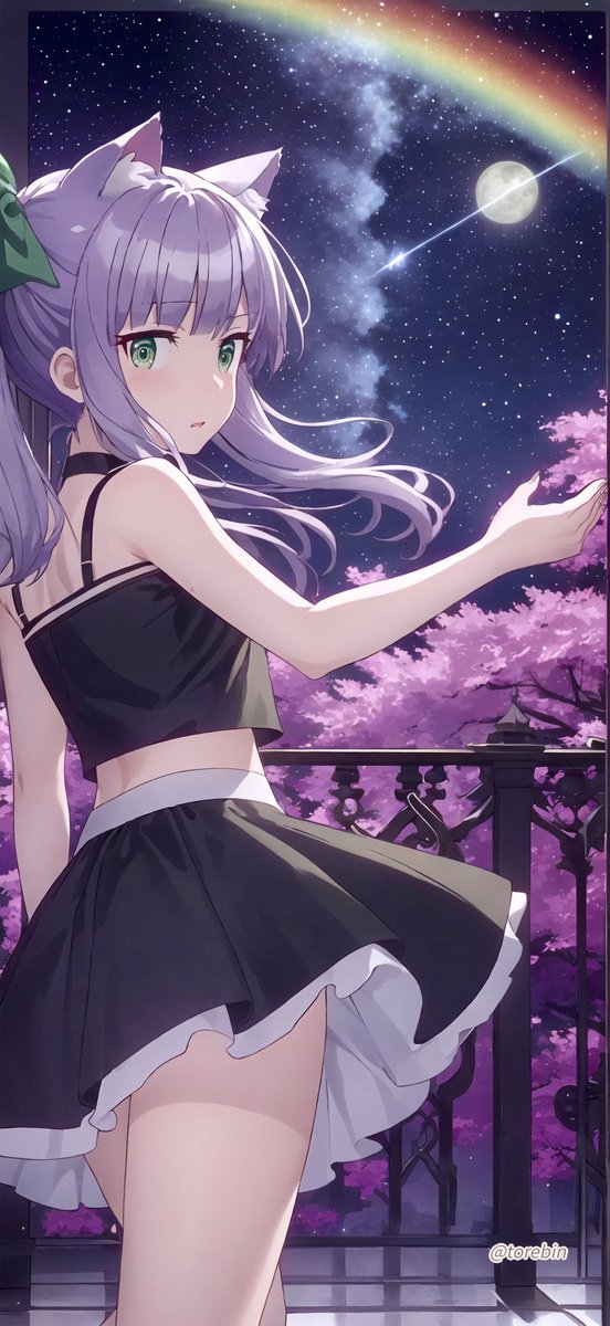 torebin's tweet image. 雨で桜も散ってしまうにゃぁ🌸🌈
もう春も終盤だにゃ🌕🌠

The rain is causing the cherry blossoms to scatter, Meow🌸🌈
Spring is almost over, isn&apos;t it, Nyan🌕🌠

AI+加筆🖌️
AI+Retouching🖌️
#AIイラスト
#AIart