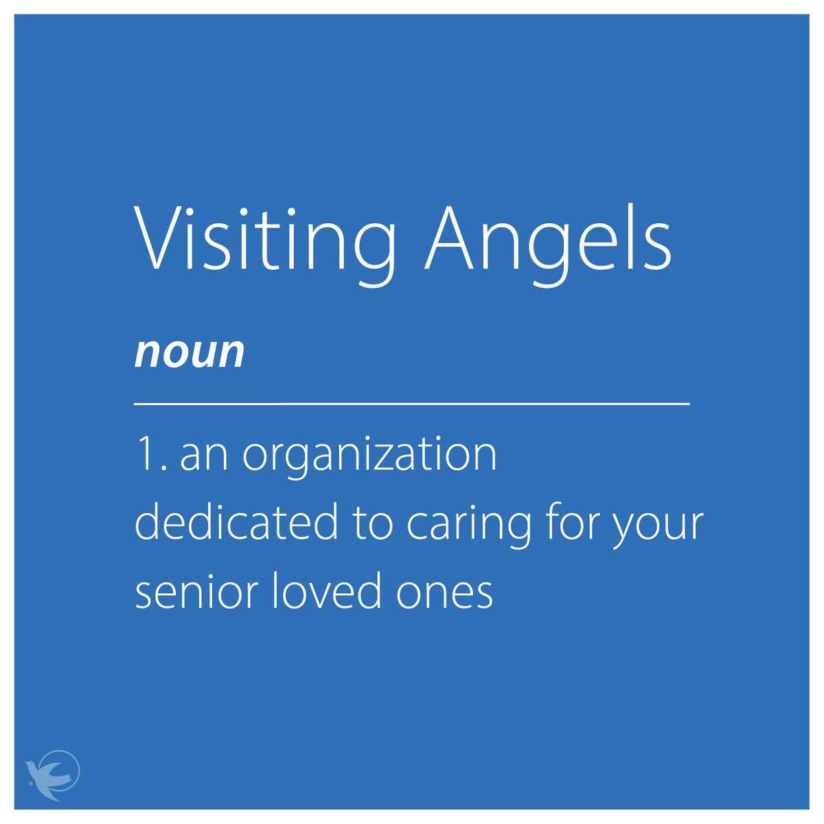 Having the opportunity to take care of the seniors in our community is a privilege💙 #VisitingAngels #HomeCare #Seniors