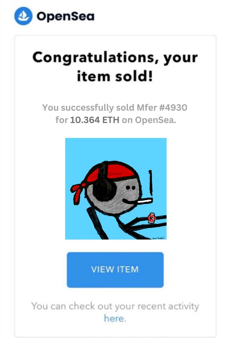 Just sold one of my grail Mfers for 10 ETH What should I buy? SHILL ME SOMETHING 😛