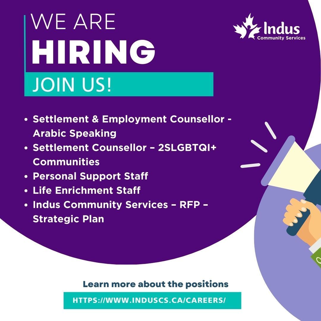 💼 New job positions available at Indus Community Services.
🔗 Check out our #career's page to learn more: buff.ly/3afM6o7
.
#Jobs #Jobhunting #Jobsearch #hiring #Careers