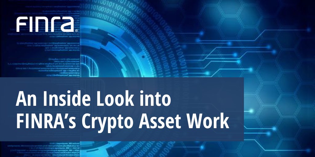 As the crypto market has grown, FINRA has enhanced its enterprise-wide efforts to fulfill its regulatory mission in crypto assets. Get an inside look: bit.ly/3s5LLAq