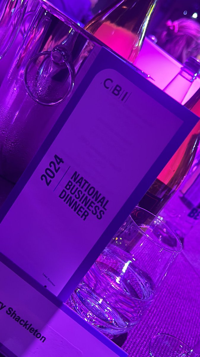 We’re at @CBItweets National Business Dinner tonight, interesting to hear @KemiBadenoch ask for business to publicly call out bad regulation, distance herself from reputation as a big #Brexit supporter but insisting she is focused on making it work & seizing the opportunities