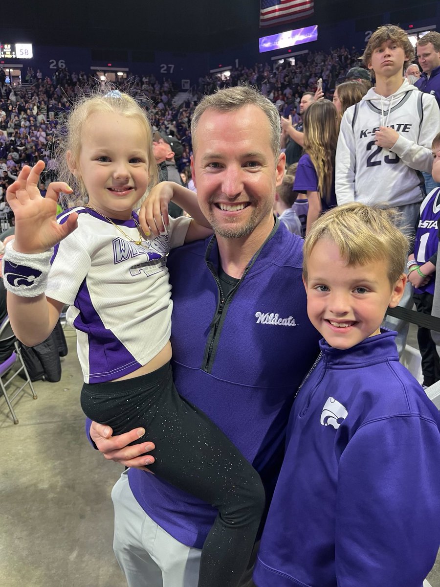 Happy 8th birthday to Luke Sauber’s son, Emmit! 🎂🥳 #KStateMBB x #Family