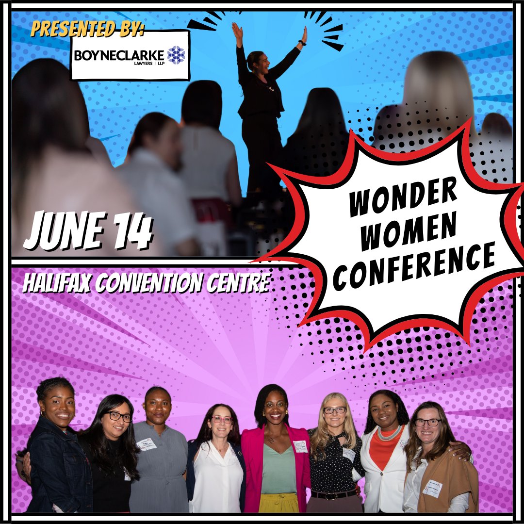 Calling all superheroes! Registration is open for the 2024 Wonder Women Conference. Learn why attendees are leaving saying, 'I loved it - I'd go as far as to say life changing.' business.halifaxchamber.com/events/details…