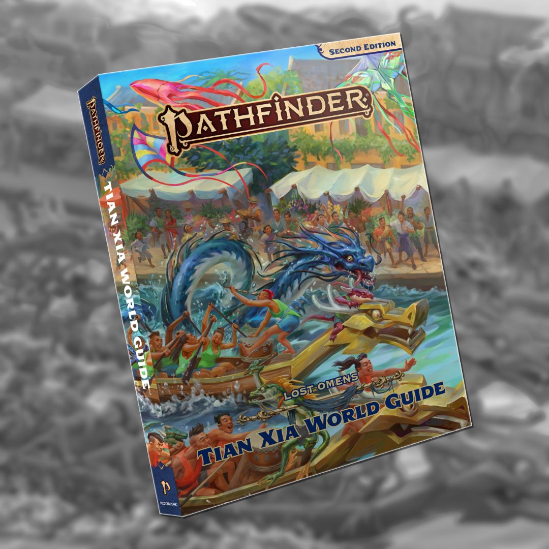 The Lost Omens Tian Xia World Guide is now released! Over 40 authors were responsible for bringing the continent to life—hear from some of them and see some Tian Xia art in today's blog! paizo.me/44cfPtj 
#LostOmensTianXia #LostOmens #pathfinder2e #paizo